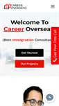 Mobile Screenshot of careeroverseas.co.in